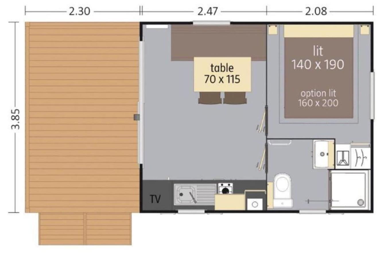 Camping Haliotis Pontorson Room photo